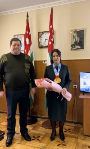 Аԥсны Аҳәынҭқарра Амиграциатә маҵзура аусзуҩы   Романова Диана Иури-иԥҳа Урыстәыла аԥхьагылара дачемпионхеит, итрадициатәу карате фудокан 1988ш. акатегориеи инереиҳау рҟны.